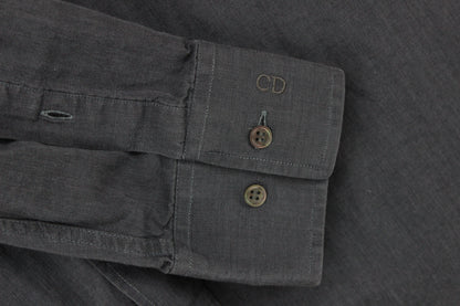 Mens Shirt Button Down Long Sleeve Classic
