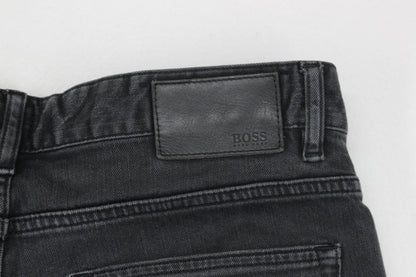 Mens Delaware Jeans Slim Fit Denim Faded