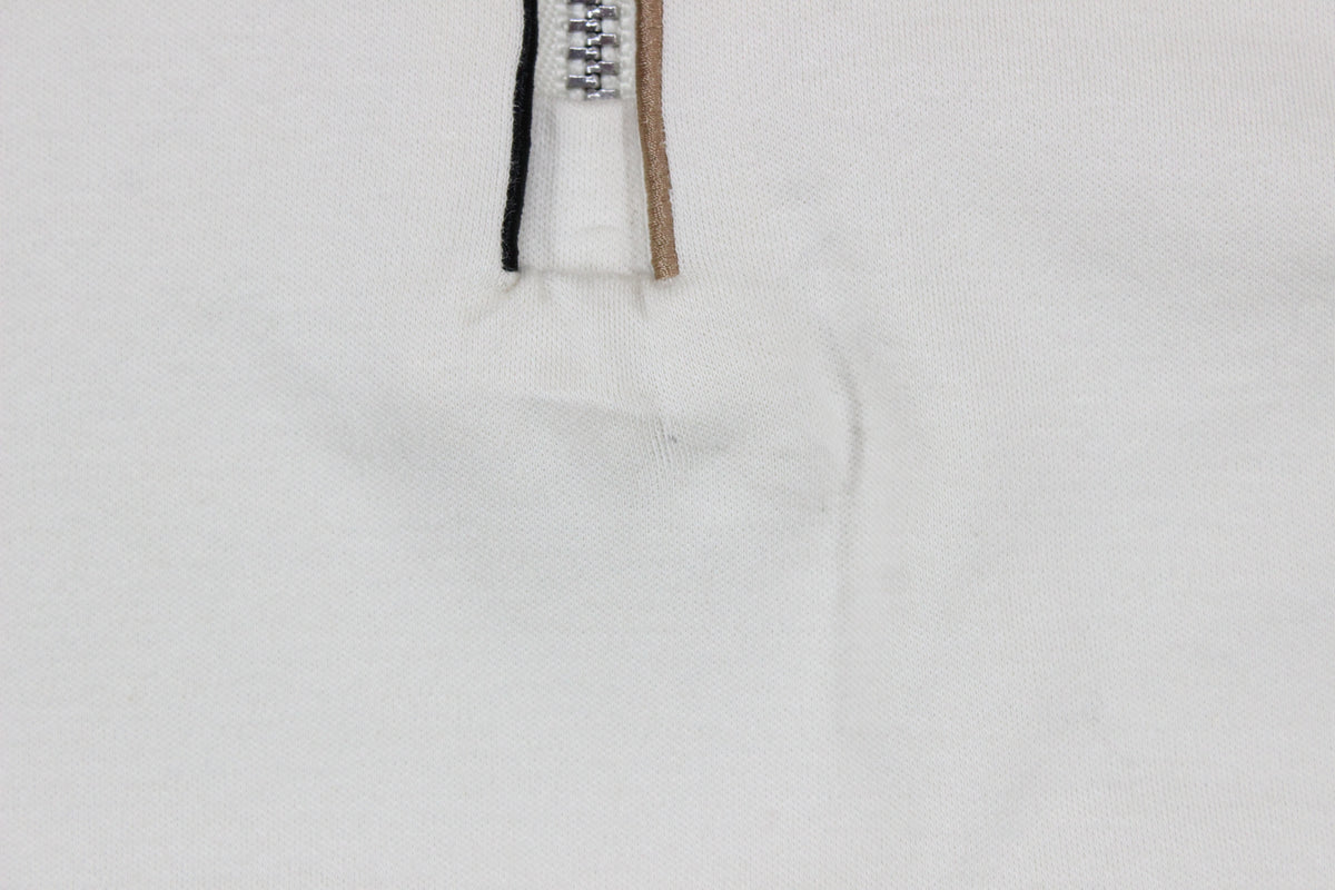 Mens Polo Shirt Short Sleeve 1/4 Zip