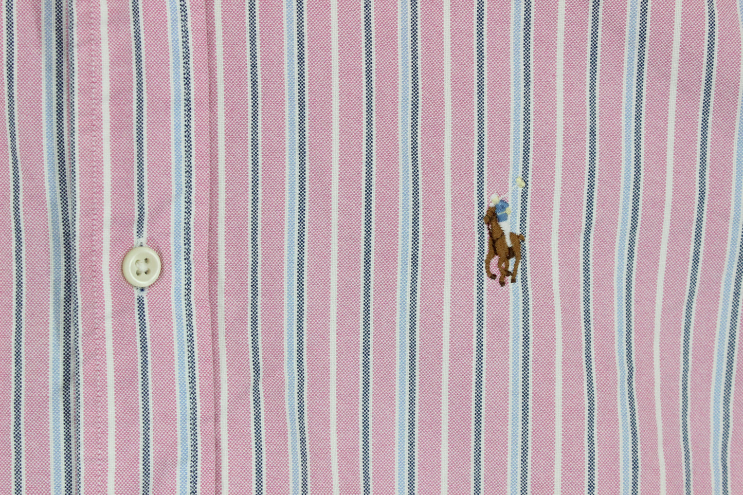 Mens Striped Shirt  Button Up Short Sleeve