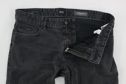 Mens Delaware Jeans Slim Fit Denim Faded