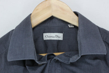 Mens Shirt Button Down Long Sleeve Classic