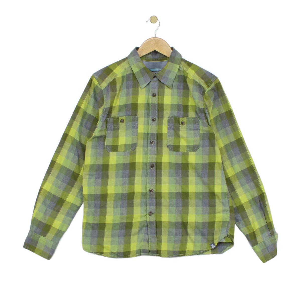 Mens Plaid Shirt Long Sleeve Outdoor