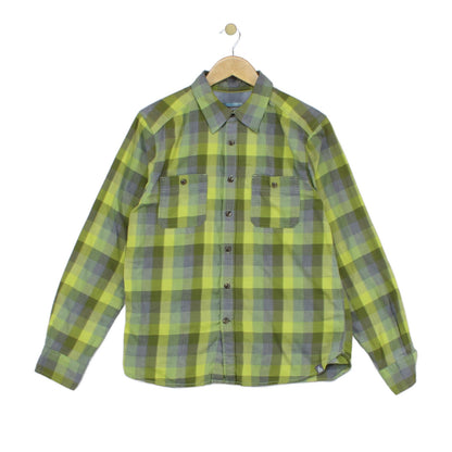 Mens Plaid Shirt Long Sleeve Outdoor