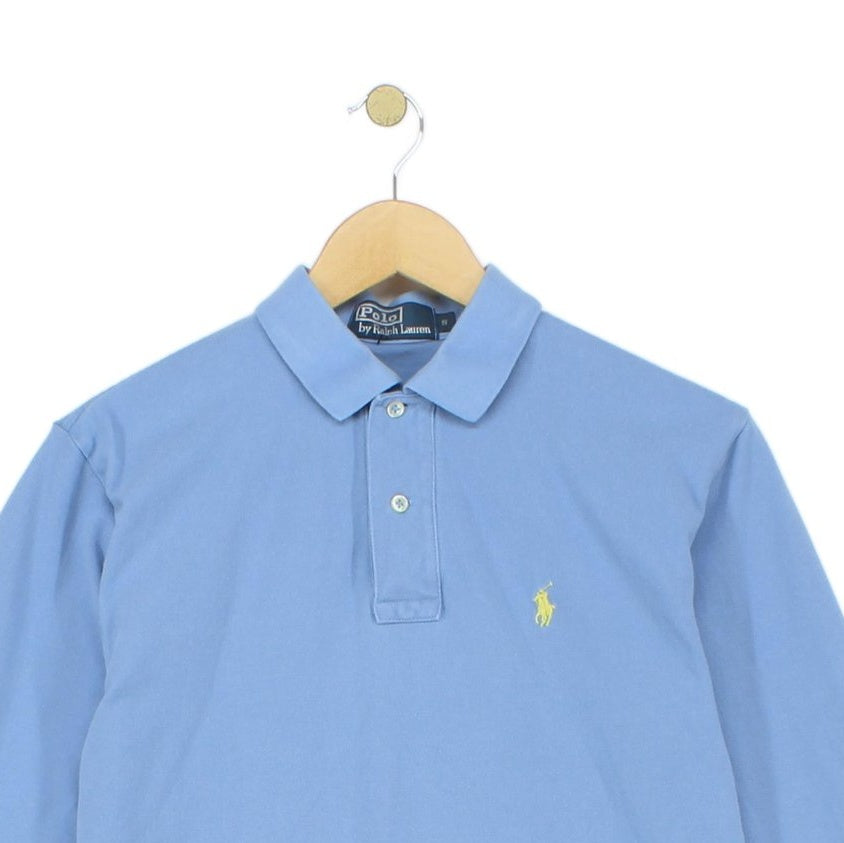 Mens Polo Shirt Long Sleeve Classic