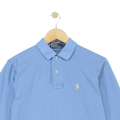 Mens Polo Shirt Long Sleeve Classic