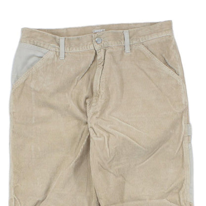 Mens Carpenter Trousers Workwear Corduroy Relaxed Fit