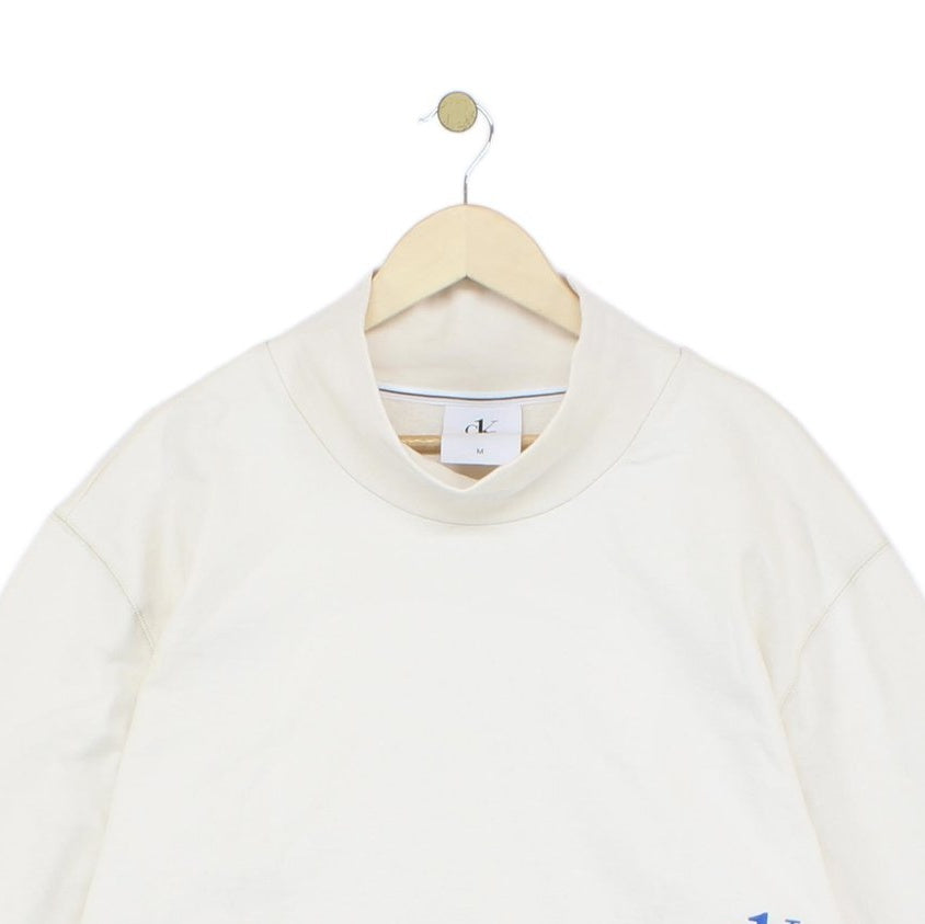 Womens Oversized Sweatshirt Classic Mock Neck