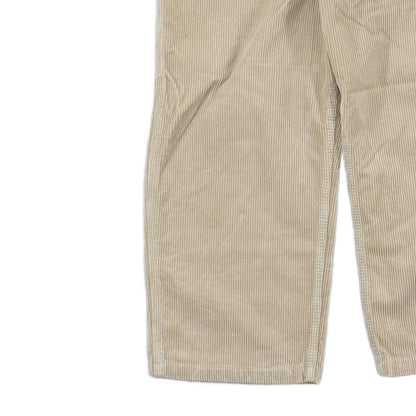 Mens Carpenter Trousers Workwear Corduroy Relaxed Fit