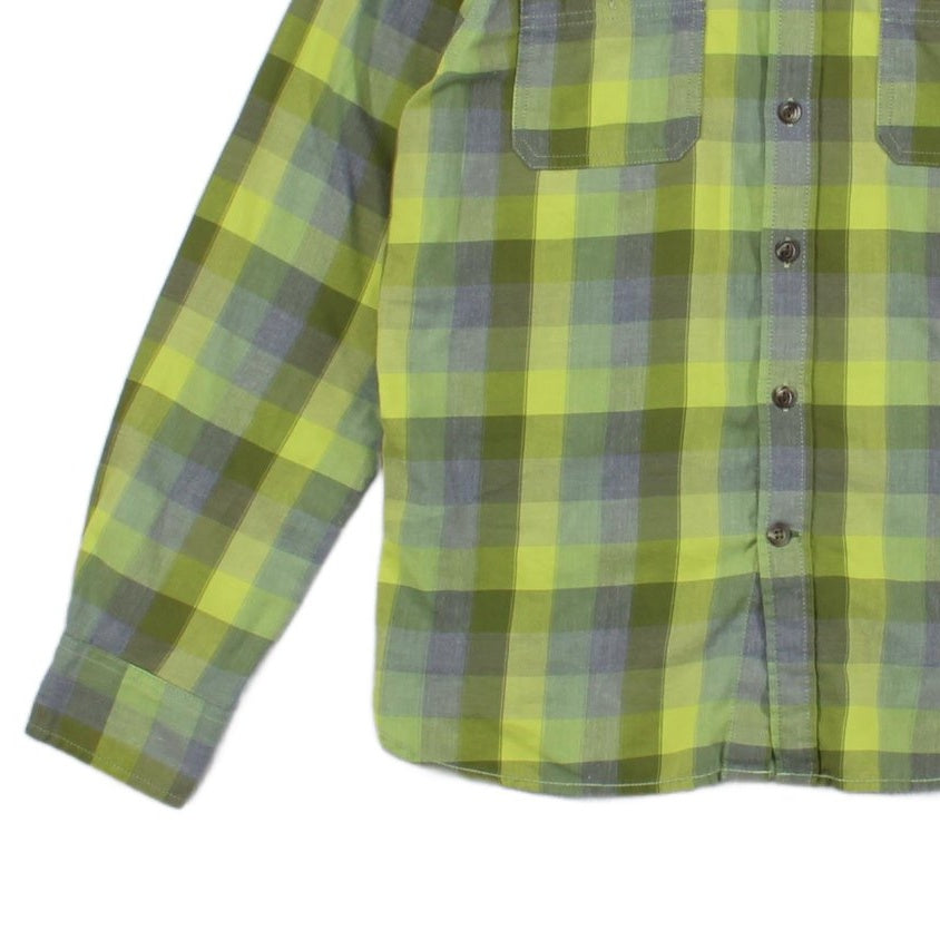 Mens Plaid Shirt Long Sleeve Outdoor