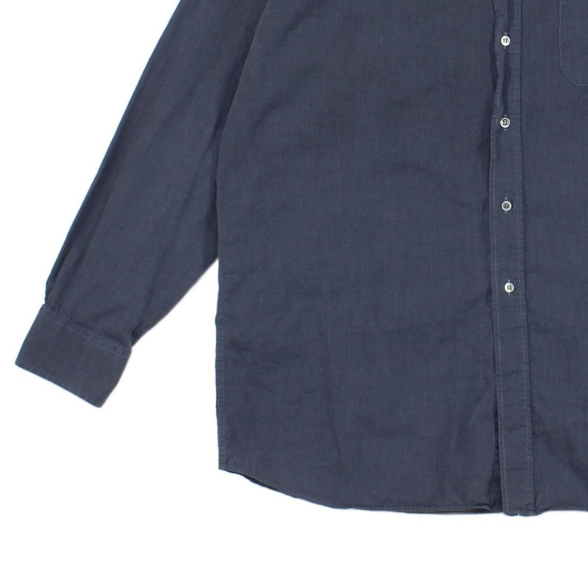 Mens Shirt Button Down Long Sleeve Classic