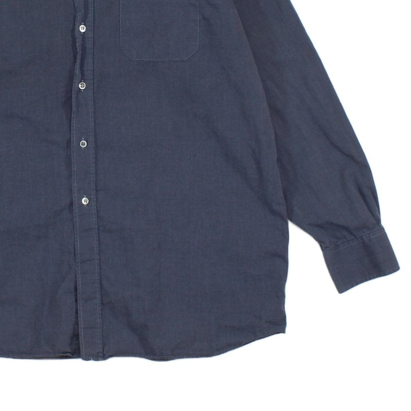 Mens Shirt Button Down Long Sleeve Classic