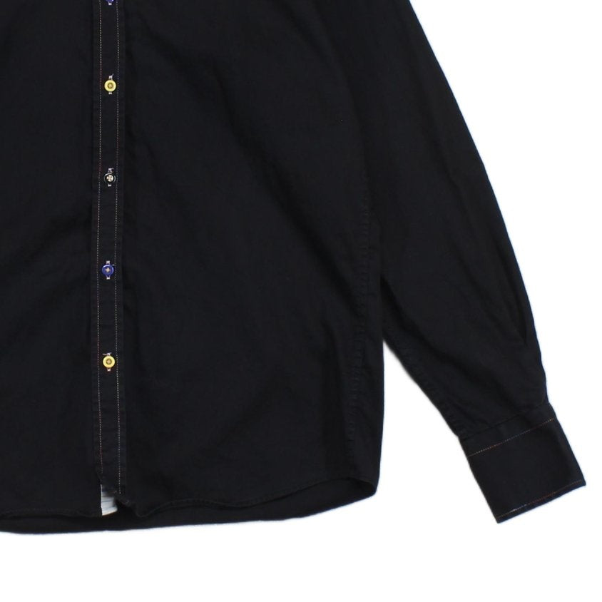 Mens Shirt Slim Fit Long Sleeve