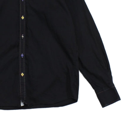 Mens Shirt Slim Fit Long Sleeve