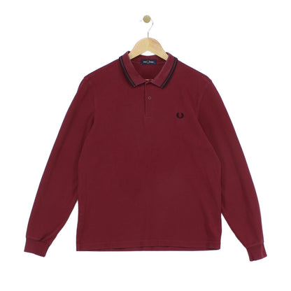 Mens Polo Shirt Long Sleeve