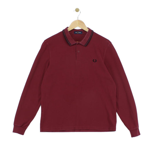Mens Polo Shirt Long Sleeve