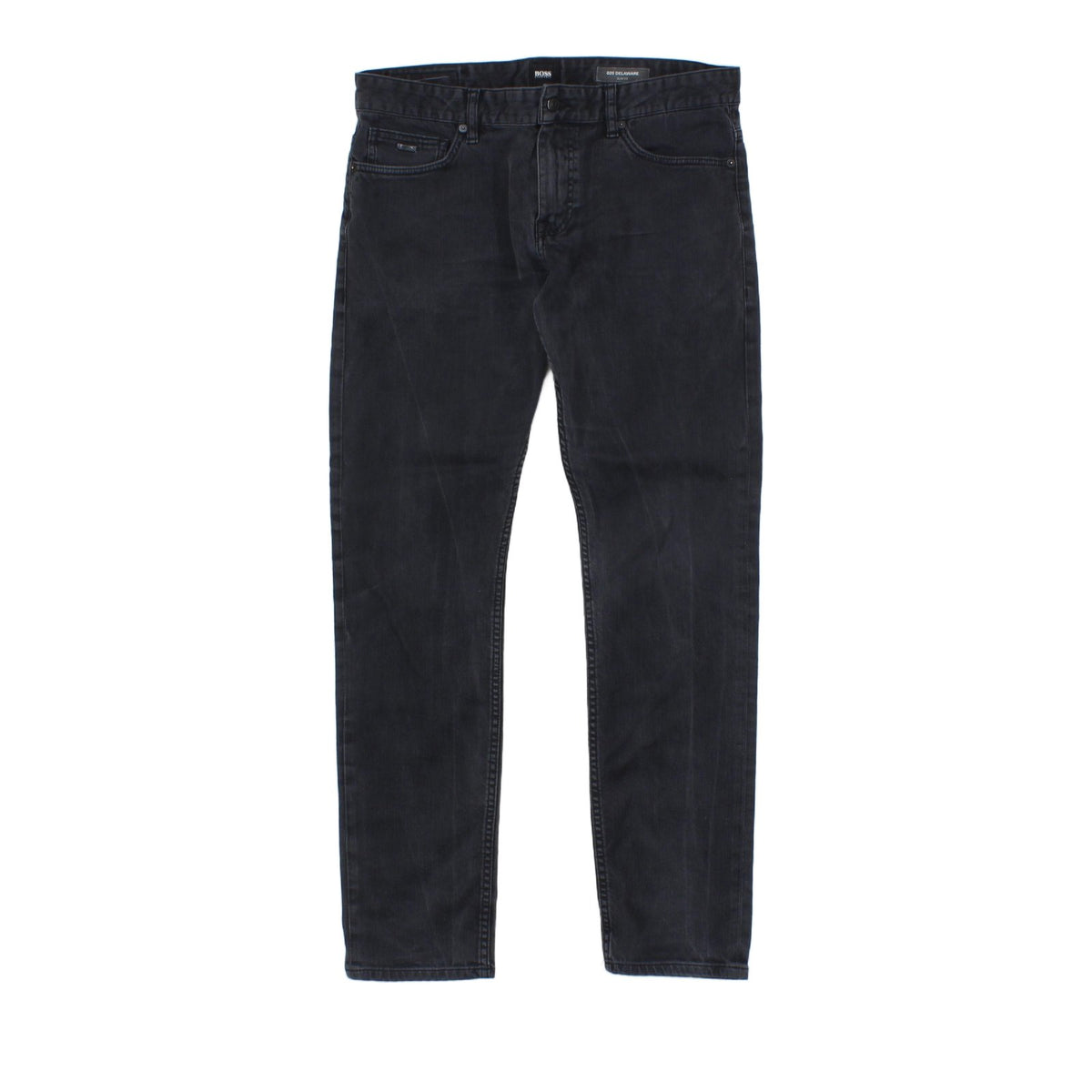 Mens Delaware Jeans Slim Fit Denim Faded