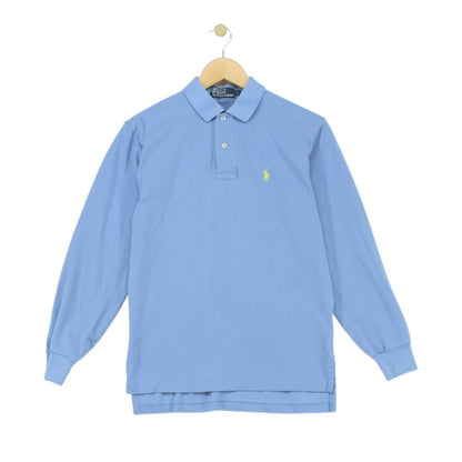 Mens Polo Shirt Long Sleeve Classic