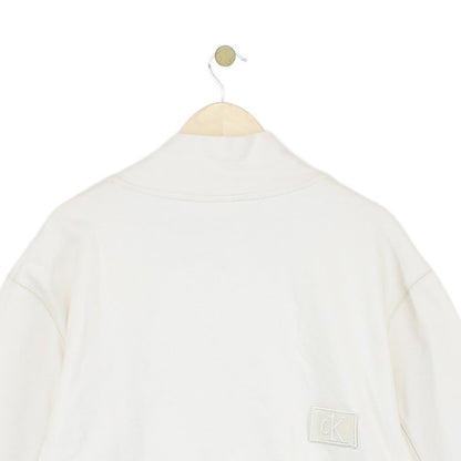Womens Oversized Sweatshirt Classic Mock Neck