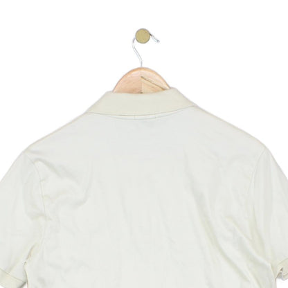 Mens Polo Shirt Short Sleeve 1/4 Zip
