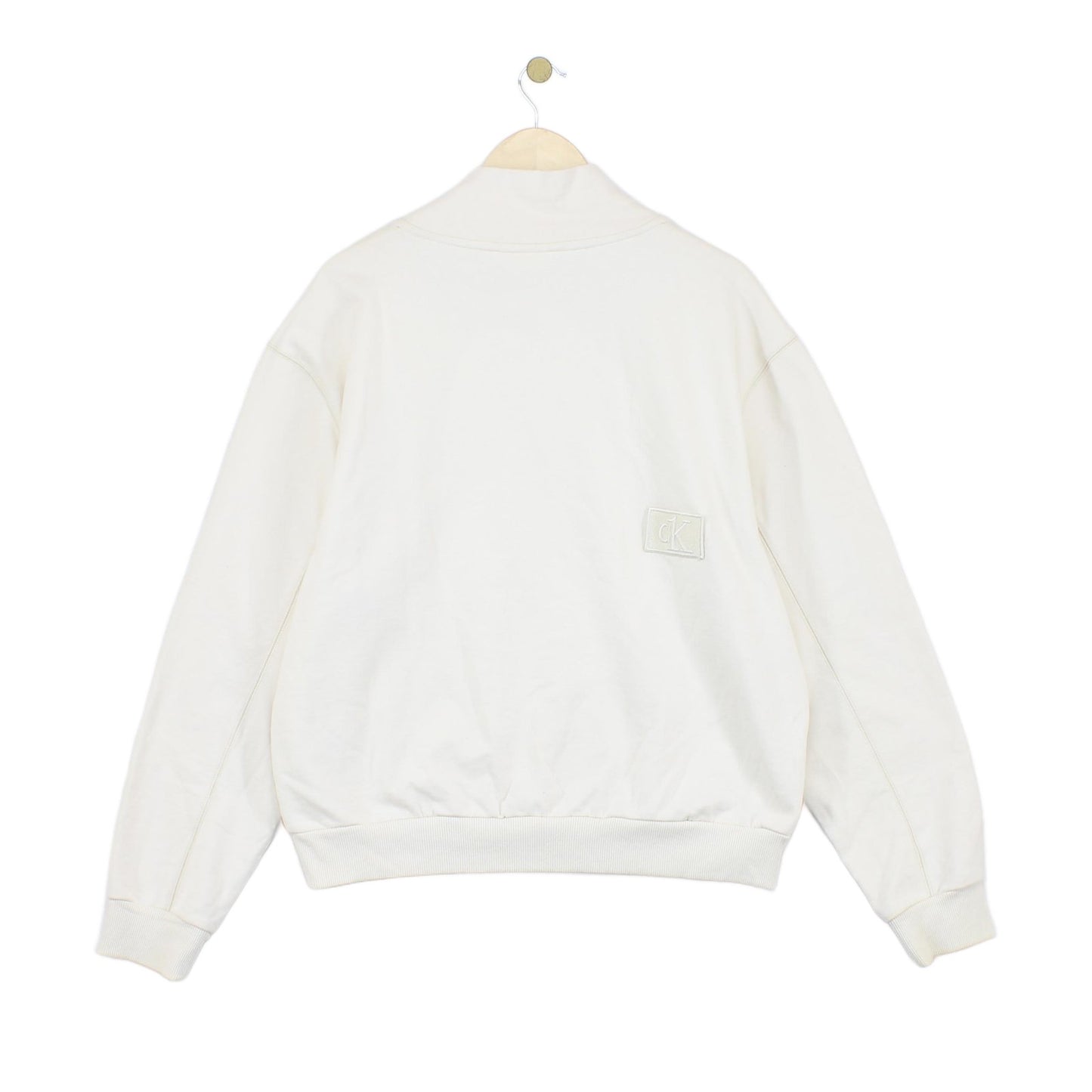 Womens Oversized Sweatshirt Classic Mock Neck