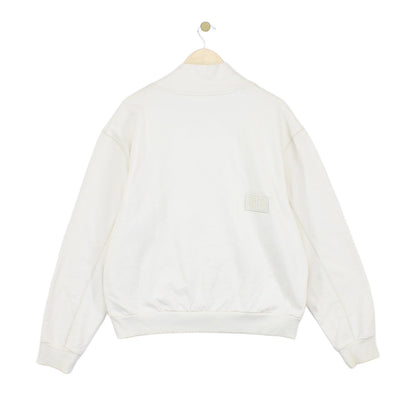 Womens Oversized Sweatshirt Classic Mock Neck