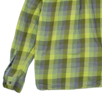 Mens Plaid Shirt Long Sleeve Outdoor