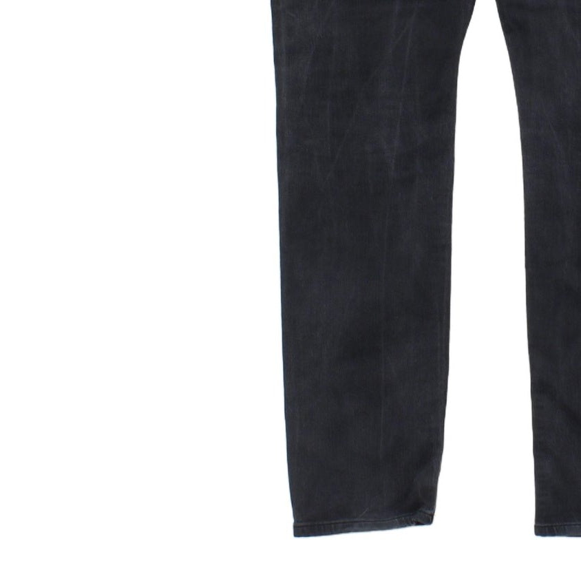 Mens Delaware Jeans Slim Fit Denim Faded