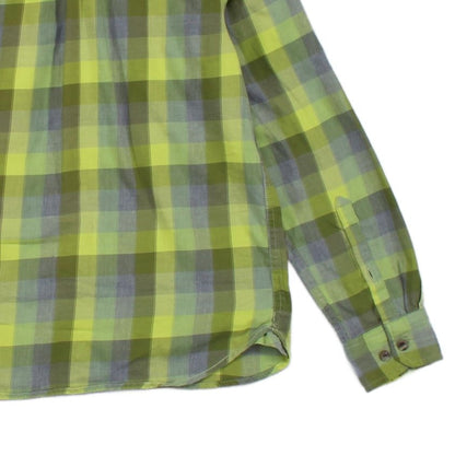 Mens Plaid Shirt Long Sleeve Outdoor
