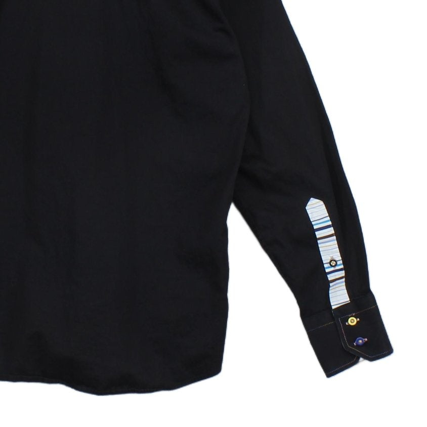 Mens Shirt Slim Fit Long Sleeve