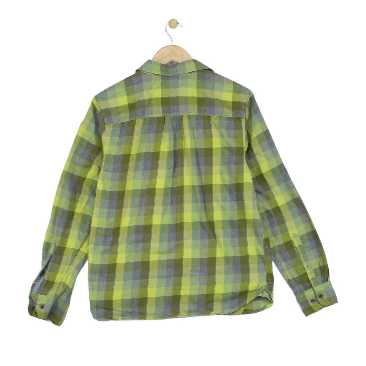 Mens Plaid Shirt Long Sleeve Outdoor