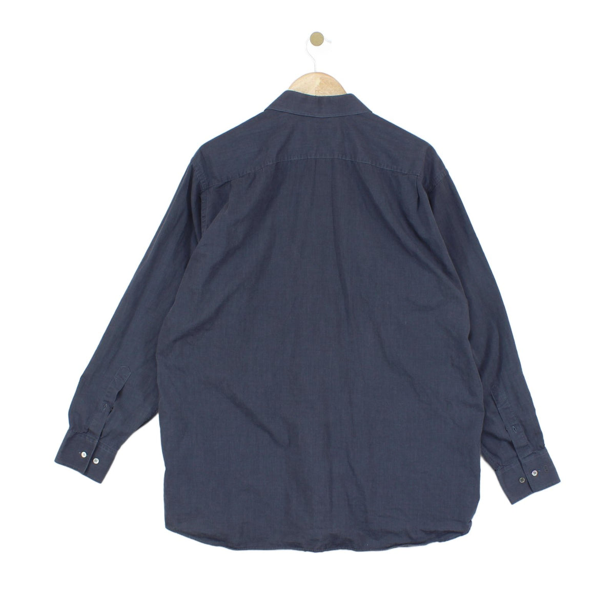 Mens Shirt Button Down Long Sleeve Classic