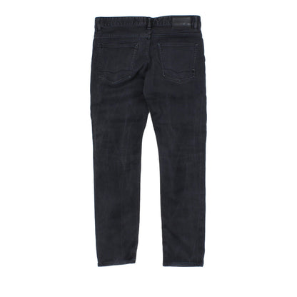 Mens Delaware Jeans Slim Fit Denim Faded