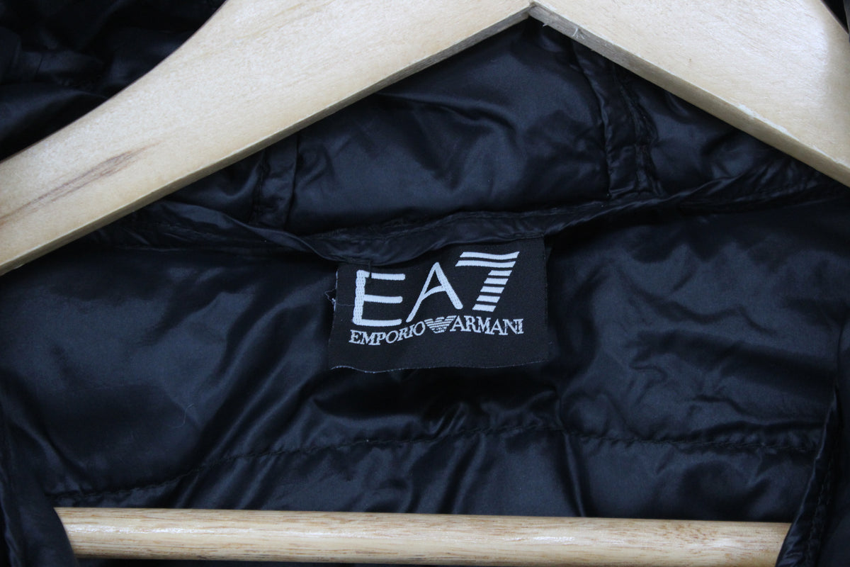 Mens Down Bodywarmer Hooded Quilted Lightweight