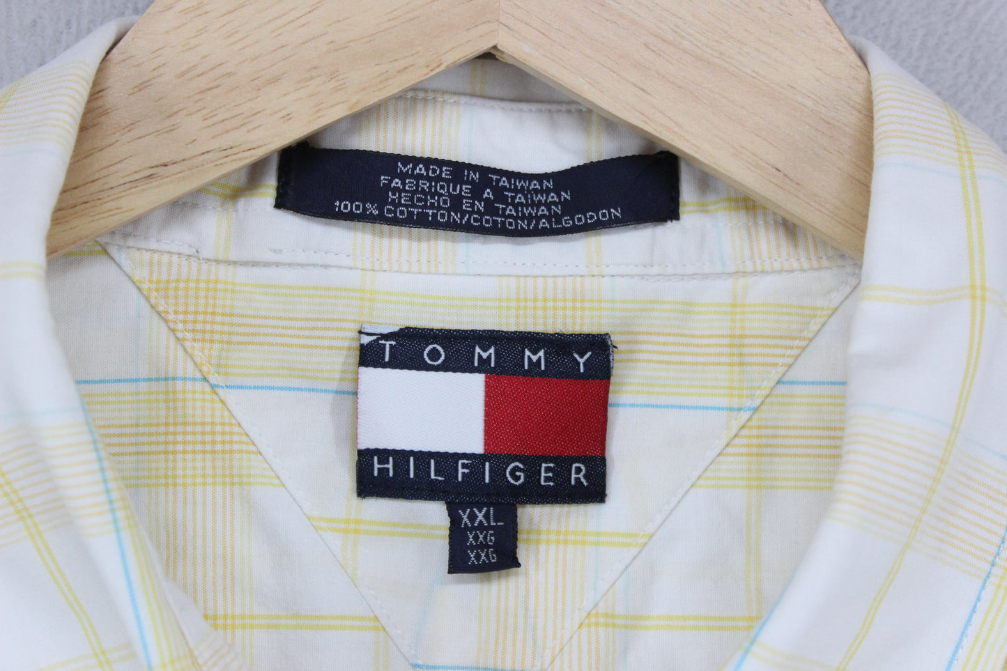 Mens Shirt Short Sleeve Check Button Up