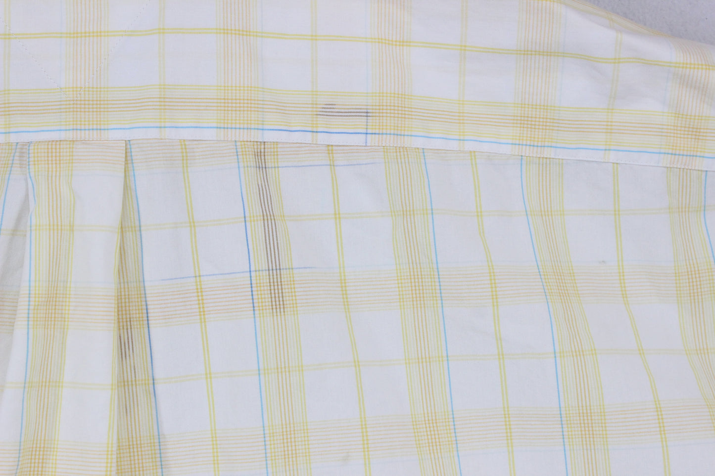 Mens Shirt Short Sleeve Check Button Up