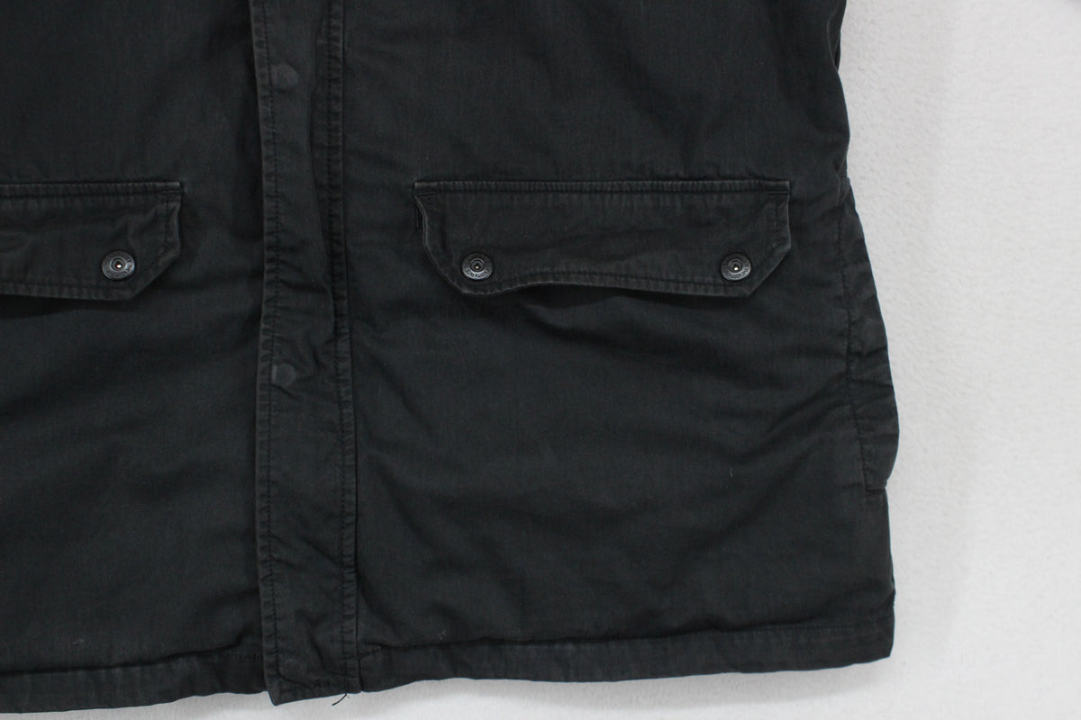 Mens Military Jacket Full Zip Outdoor Winter