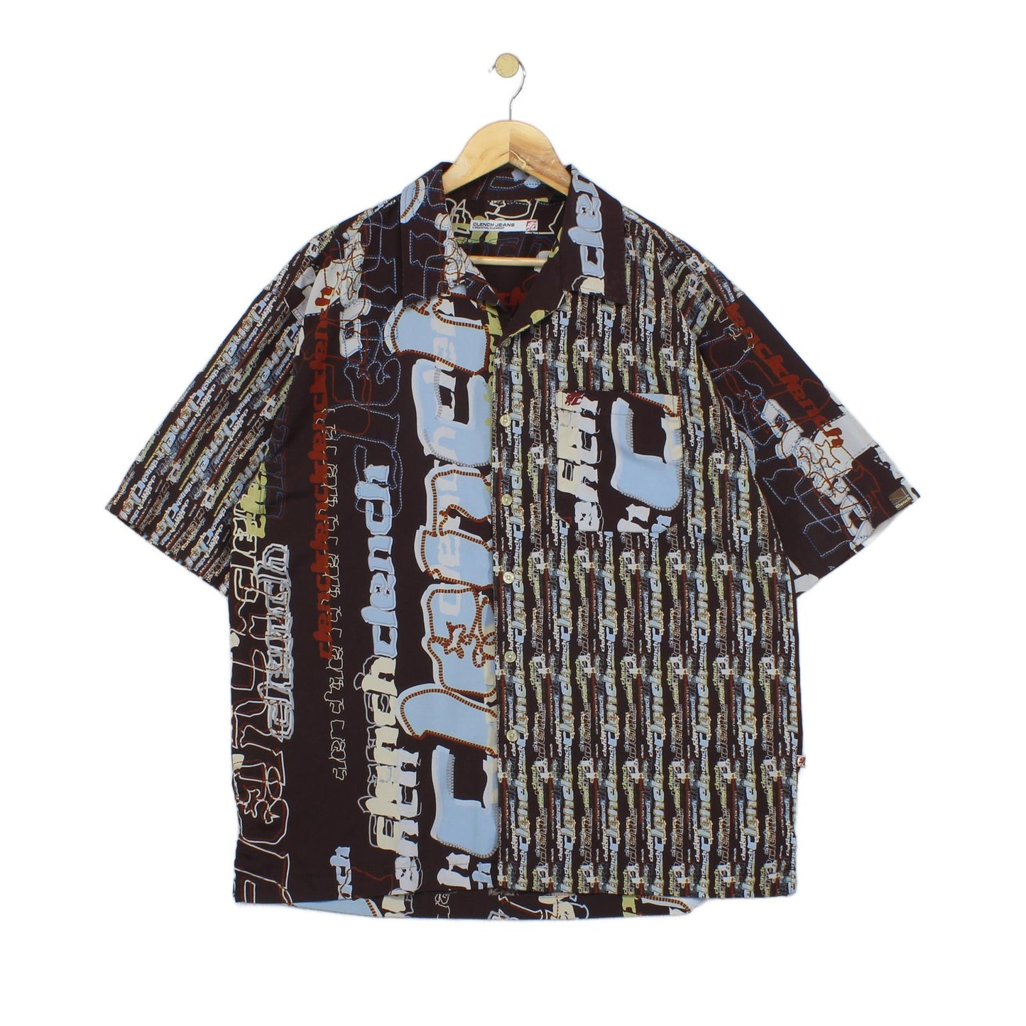 Mens Shirt Graphic Short Sleeve Streetwear