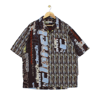 Mens Shirt Graphic Short Sleeve Streetwear