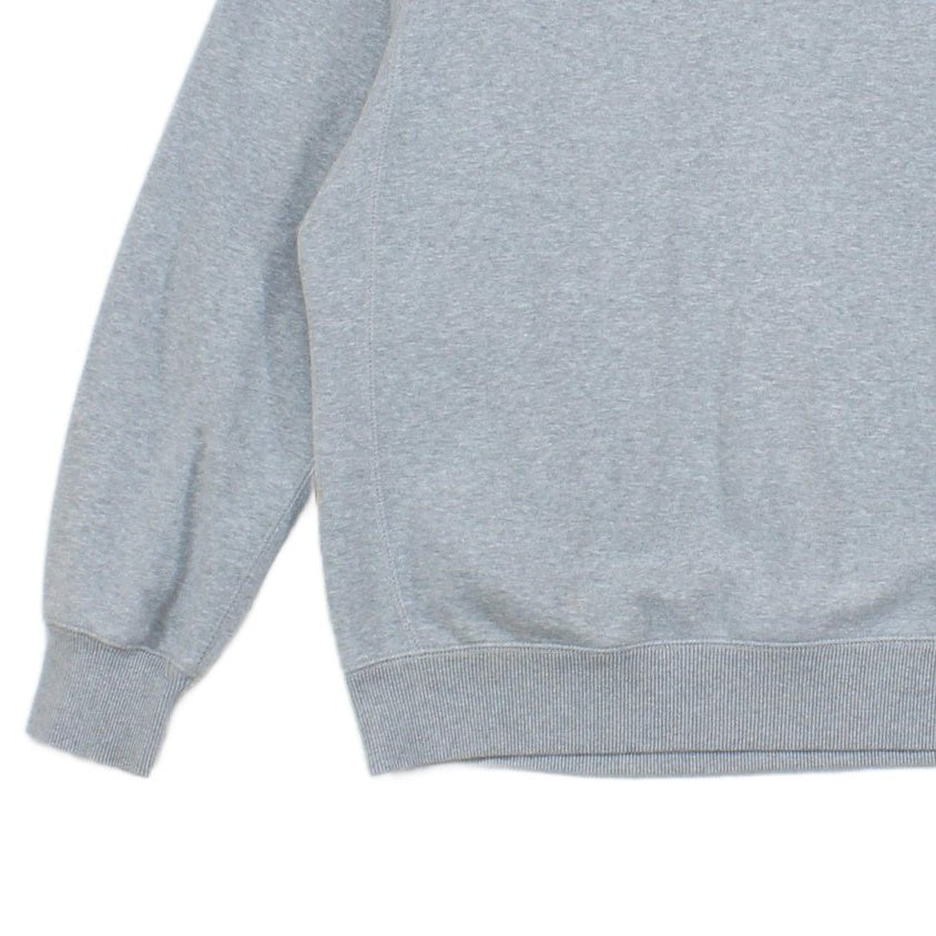 Mens 1/4 Zip Sweatshirt Logo Embroidered