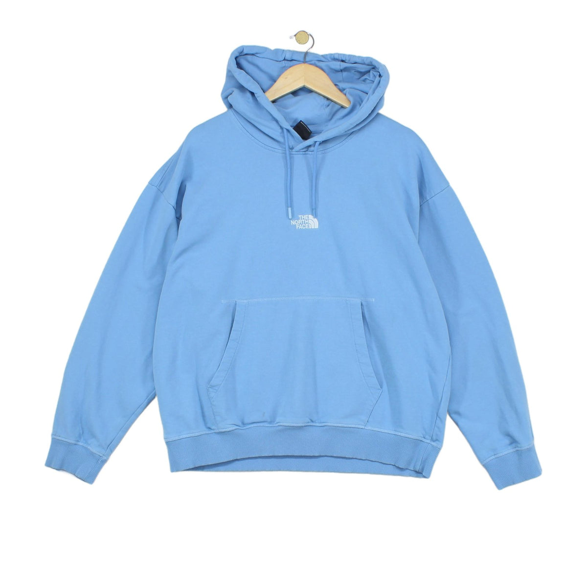 Womens Hoodie Oversized Pullover Logo Cotton