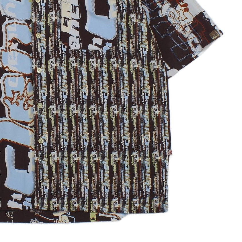 Mens Shirt Graphic Short Sleeve Streetwear