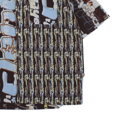 Mens Shirt Graphic Short Sleeve Streetwear