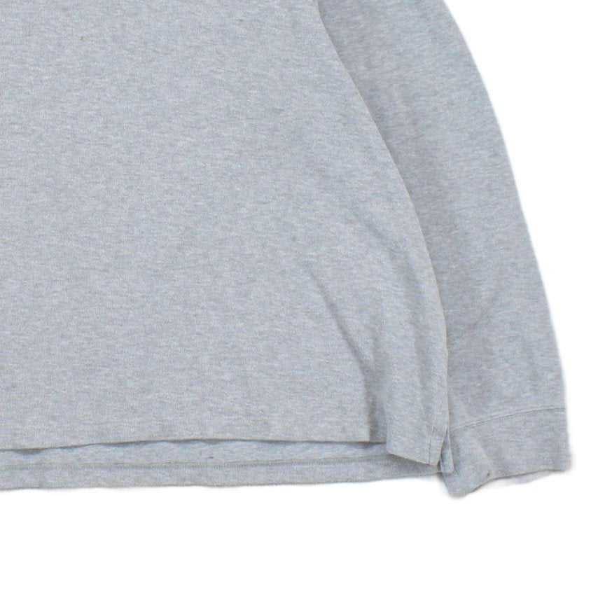 Mens 1/4 Zip Sweatshirt Long Sleeve Estate Rib