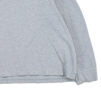 Mens 1/4 Zip Sweatshirt Long Sleeve Estate Rib