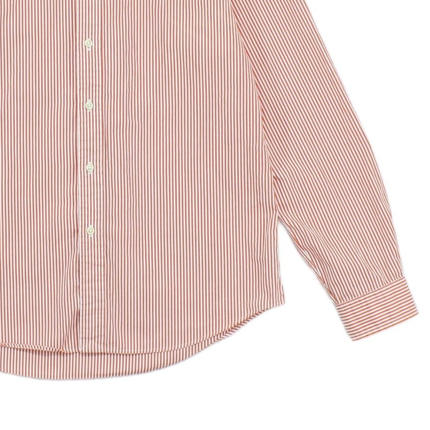 Mens Striped Shirt Slim Fit Long Sleeve