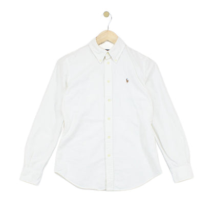 Womens Oxford Shirt Custom Fit Button Down