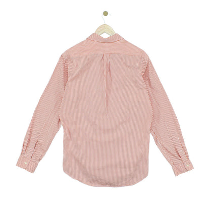 Mens Striped Shirt Slim Fit Long Sleeve