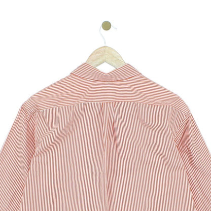 Mens Striped Shirt Slim Fit Long Sleeve