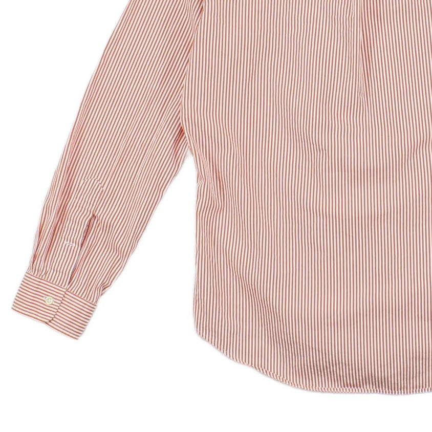Mens Striped Shirt Slim Fit Long Sleeve
